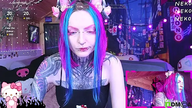 Chatroom XXX en direct de NekoCyber