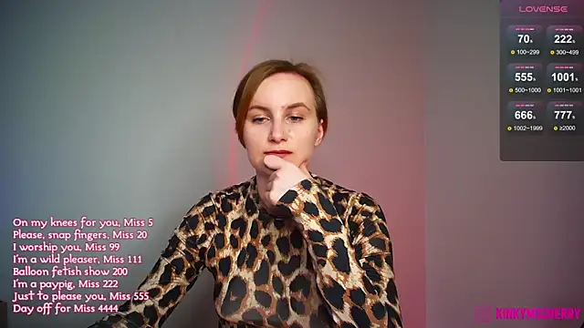KinkyMissCherry's Live XXX Chat