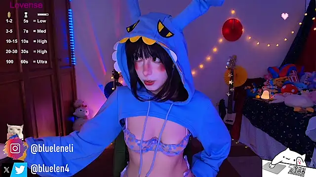 צ'אט XXX בשידור חי של bluelen
