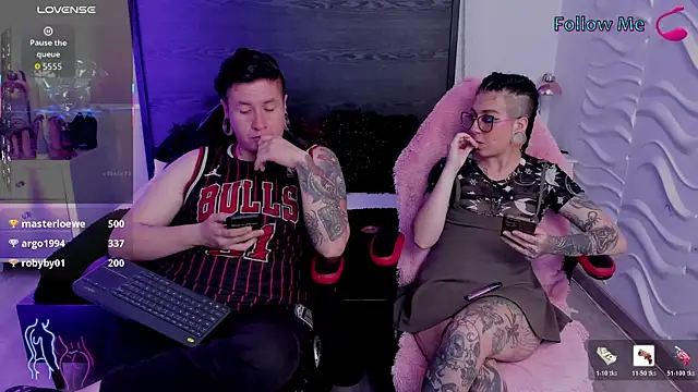 Czat XXX na żywo – inkedsinners_