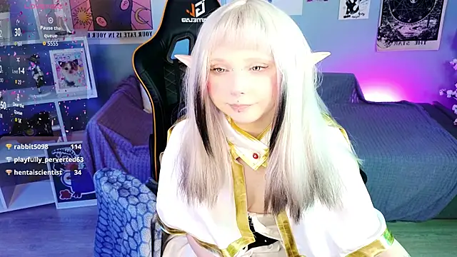 usagi_sasagi élő XXX-chatje