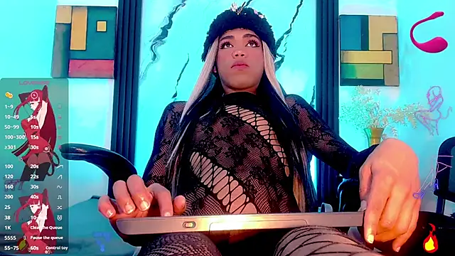 XXX chat uživo modela Deivelys