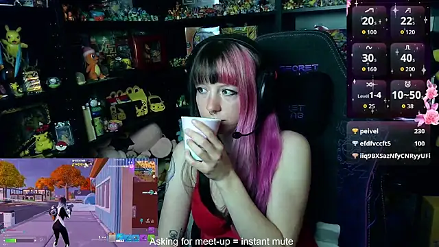 Chat XXX en directo de CutieTracer