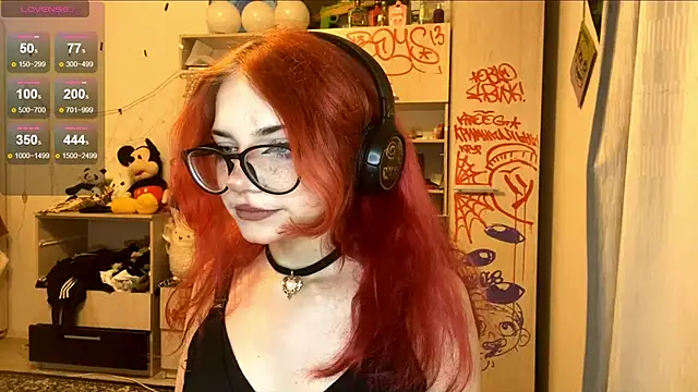 RedHeadCat élő XXX-chatje