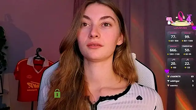 lady_curls élő XXX-chatje