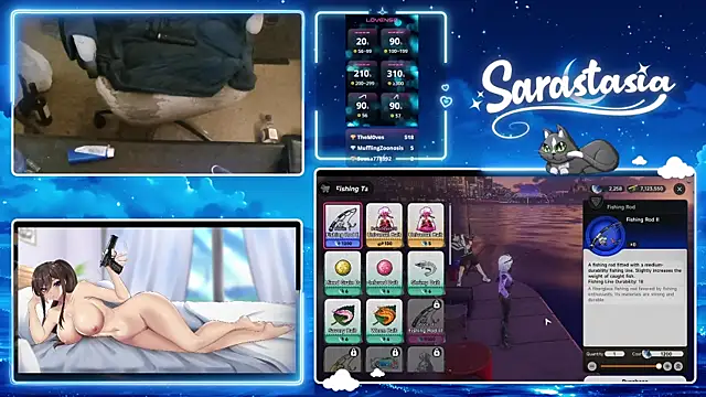 Sarastasia417 élő XXX-chatje