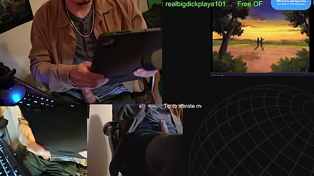 XXX chat uživo modela BigDickPlaya101