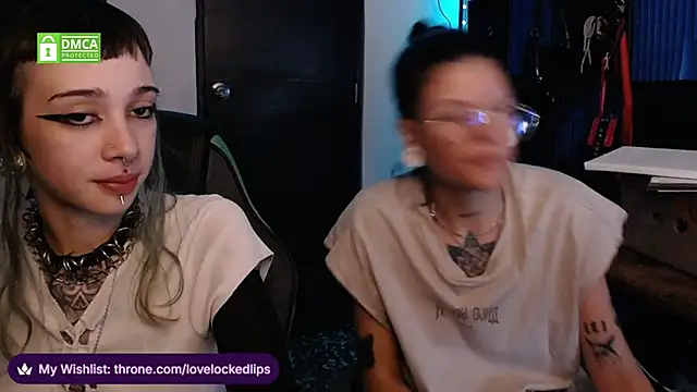 Chat +18 de lovelockedlips ao vivo