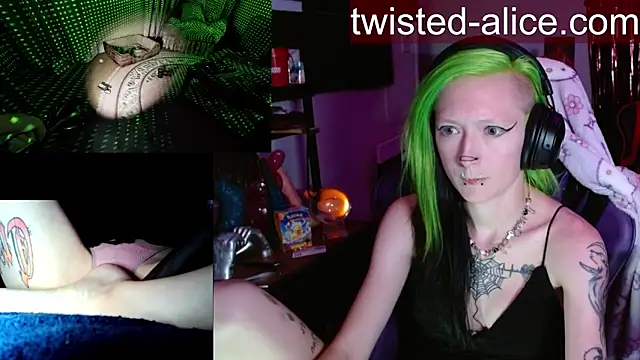 Twisted_Alice Adlı Modelin Canlı XXX Sohbeti