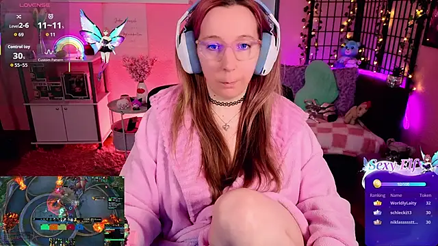 Chat +18 de JustKerry ao vivo