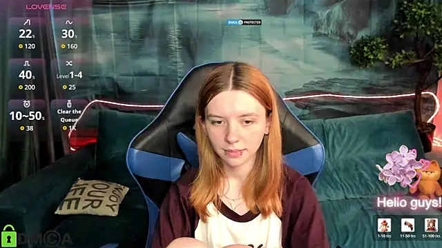 Chat XXX en directo de CarolInWonderland