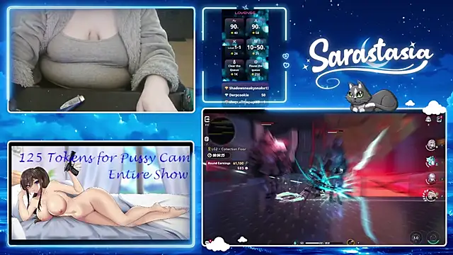 Chat XXX en directo de Sarastasia417