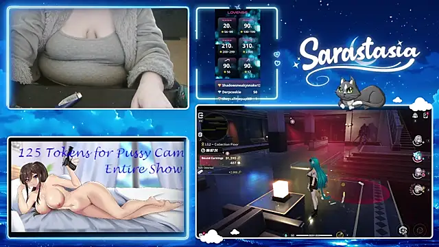 Czat XXX na żywo – Sarastasia417