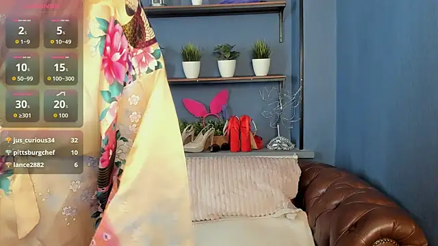 JessicaFoxie élő XXX-chatje