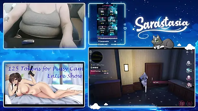 Chatroom XXX en direct de Sarastasia417