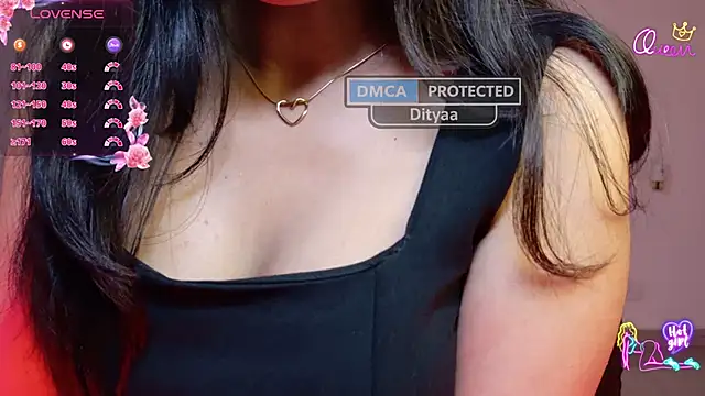 XXX chat uživo modela Dityaa
