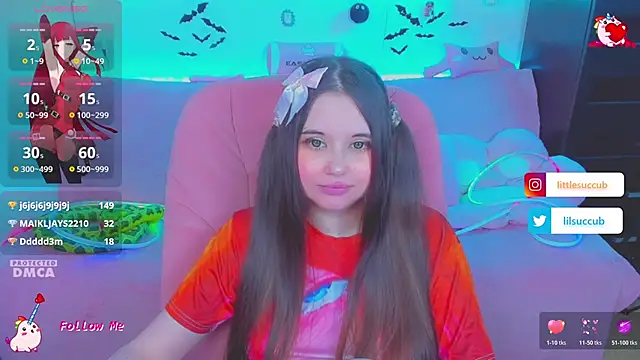 Živý XXX chat Lolisuccub