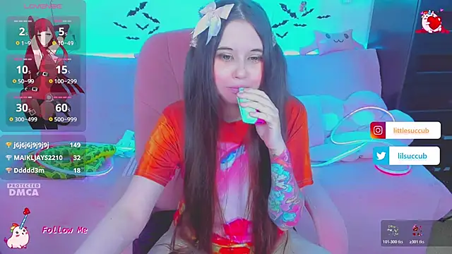 Chat XXX en directo de Lolisuccub