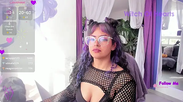 Chatroom XXX en direct de witchviolet
