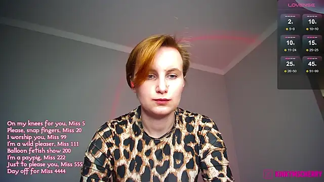 KinkyMissCherry Live XXX-Chat