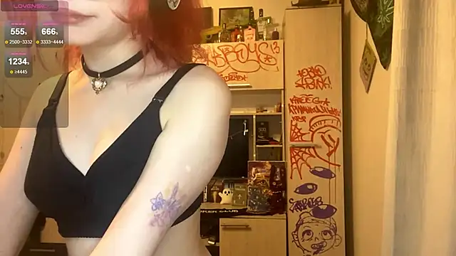 RedHeadCatのウェブカメラショー