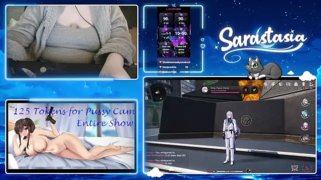Chatroom XXX en direct de Sarastasia417