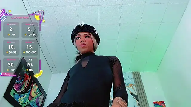 XXX chat uživo modela Deivelys