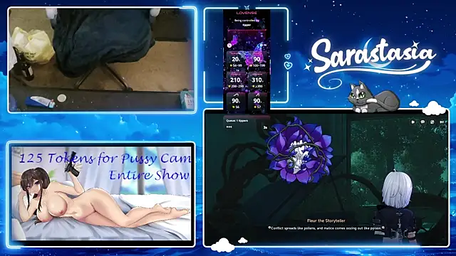 Živý XXX chat Sarastasia417