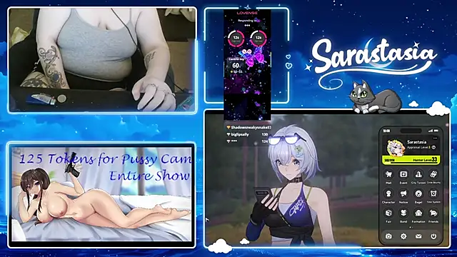 Chat XXX en directo de Sarastasia417