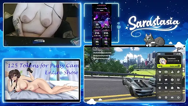 צ'אט XXX בשידור חי של Sarastasia417