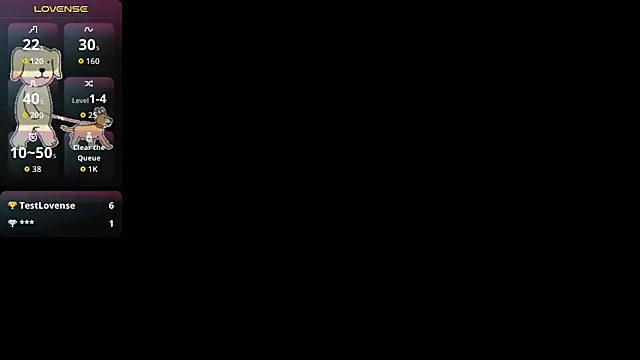 Lovensetest 网络视讯表演