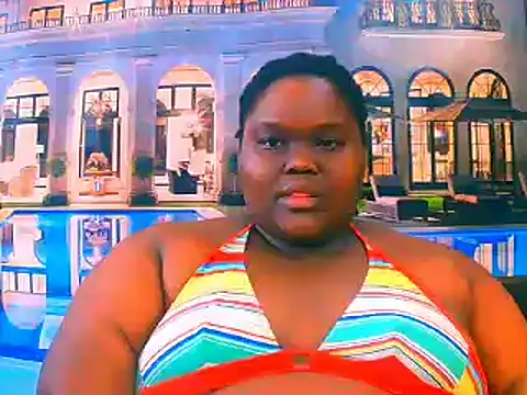 EbonyHotBuns élő XXX-chatje