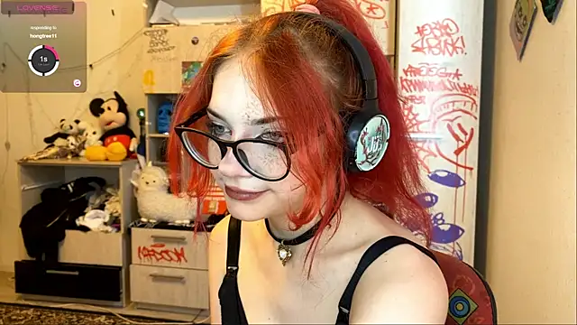 Chat XXX en directo de RedHeadCat