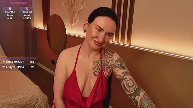 Chat +18 de JustGrace ao vivo