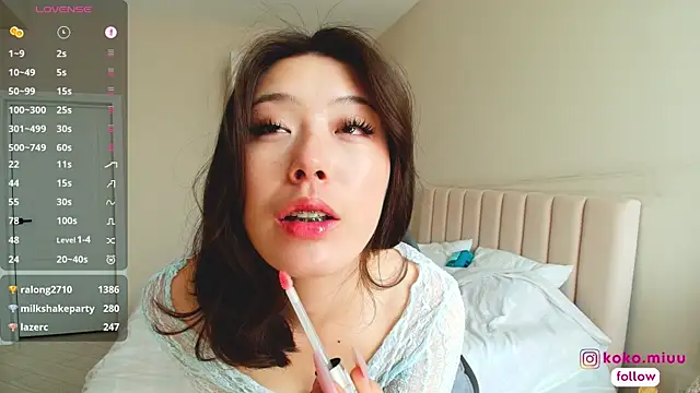 KokoMiu 라이브 XXX 채팅
