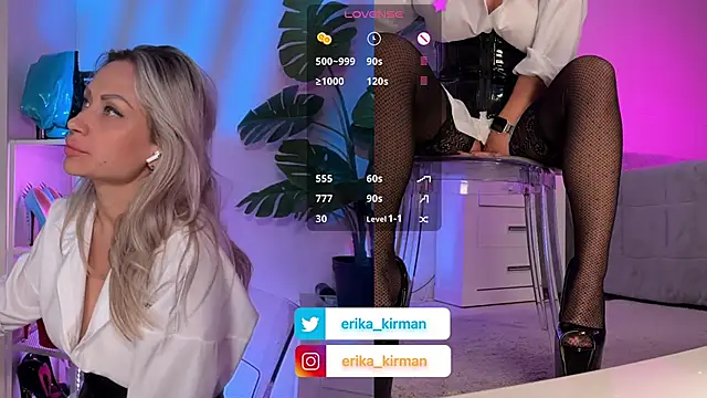 Erika_Kirman 现场XXX聊天