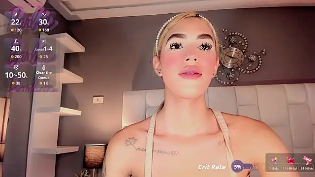 Show webcam de Nikol-hilton