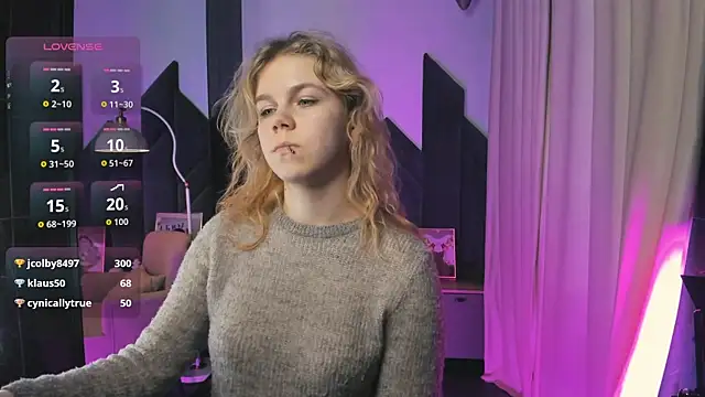 Chatroom XXX en direct de ElizabethVane