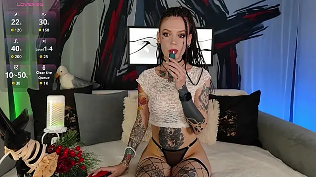 צ'אט XXX בשידור חי של BlackKisa
