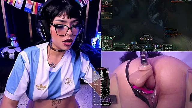 Chatroom XXX en direct de Nyveth