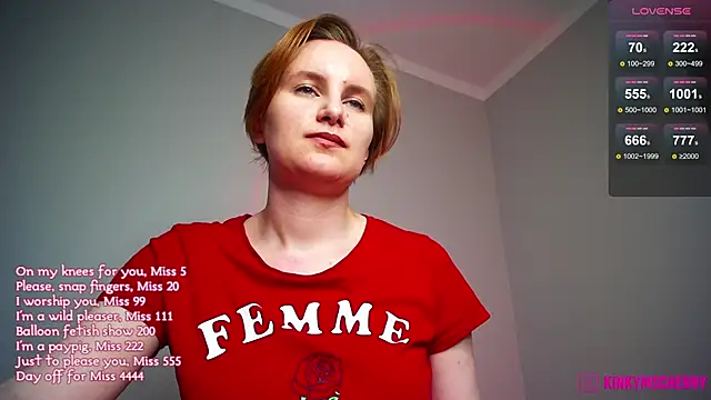 KinkyMissCherry's Live XXX Chat