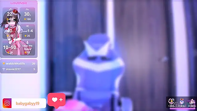 Chat XXX en directo de DeliGaby