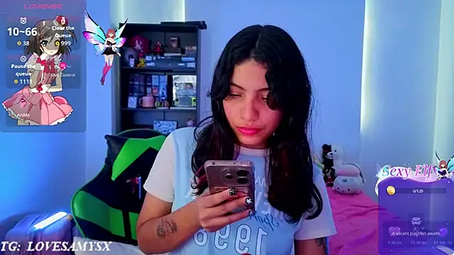 Chat +18 de Lovelyamyy ao vivo