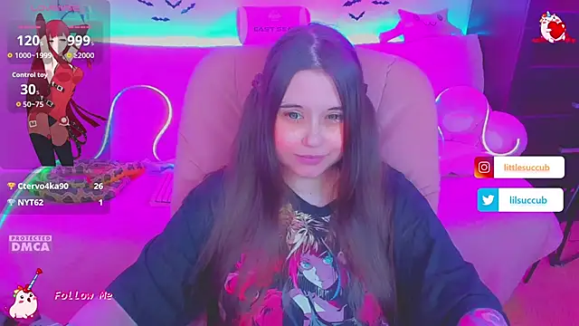 دردشة Lolisuccub الجنسية المباشرة