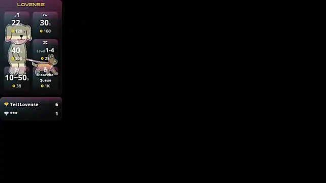 Lovensetest 即時 XXX 聊天