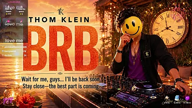 thomklein 라이브 XXX 채팅