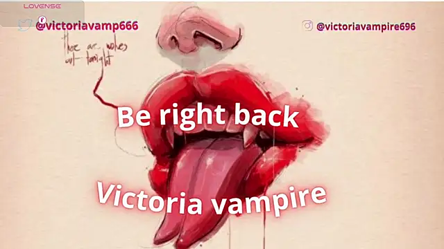 Victoriavampire666 Adlı Modelin Canlı XXX Sohbeti