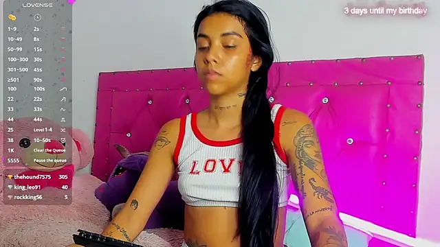 Chat XXX ao vivo de dahiiangomezz