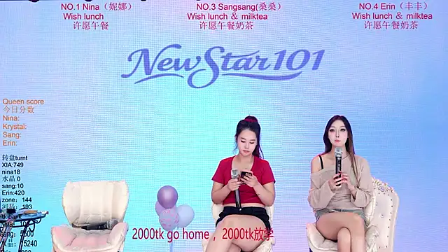 Chat XXX en directo de NewStar101