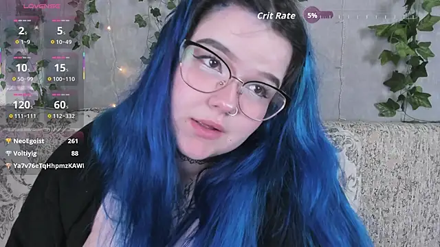 Chat +18 de _CandyM1lky_ ao vivo
